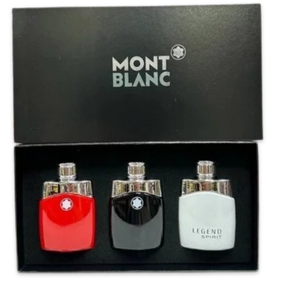 Mont Blanc Homme Mini Set 3x30ml – Elegancia en Formato Compacto