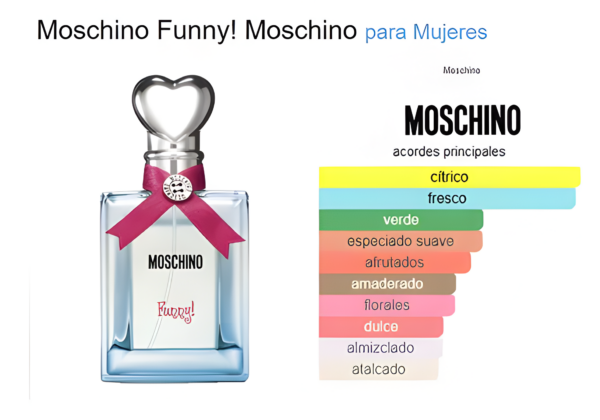 Moschino Funny Eau de Toilette para Mujer 100ml - Alegre y Refrescante