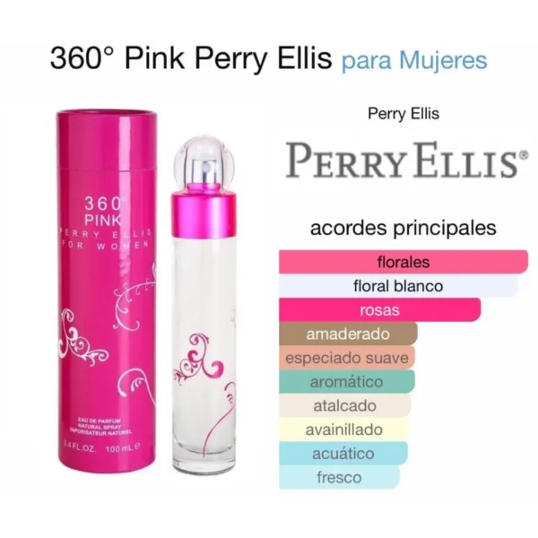 Perry Ellis 360° Pink Women 100 ml 