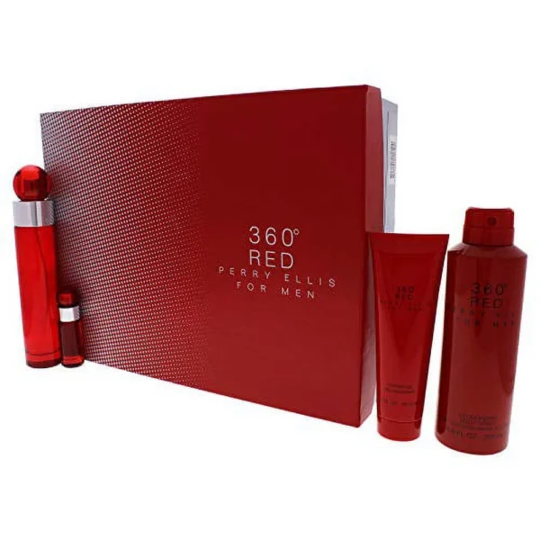 Perry Ellis 360 Red  4 Pc Set